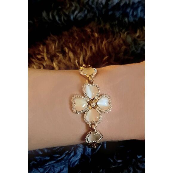 Elizabeth Besich Jewelry - *Clearance* Ladies Flower Tennis Bracelet